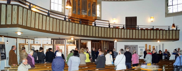 In der Dreifaltigkeitskirche in Lenningen-Hochwang wurden Stegreif-Konzepte vorgestellt.