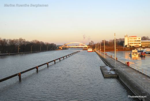 Blick in den Kanal